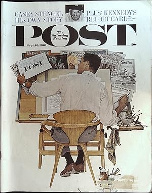 The Saturday Evening Post September 16, 1961 Norman Rockwell Cover