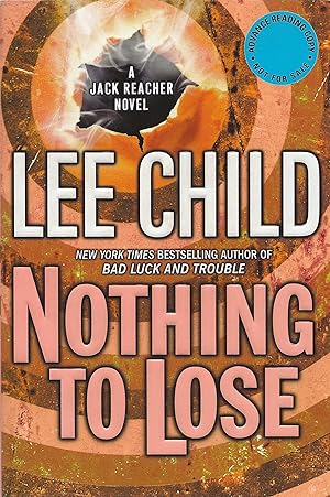 Seller image for Nothing to Lose- Advance Reading Copy, Scarce! for sale by AcornBooksNH
