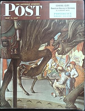 The Saturday Evening Post May 3, 1947 Norman Rockwell Cover