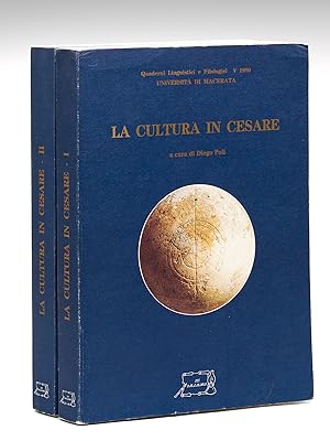 Bild des Verkufers fr La Cultura in Cesare (2 Volumi - Complet) Atti del Convegno Internazionale di Studi Macerata - Matelica 3 aprile - 4 maggio 1990. Celebrazioni del VII Centenario della Fondazione dell'Universit di Macerata zum Verkauf von Librairie du Cardinal