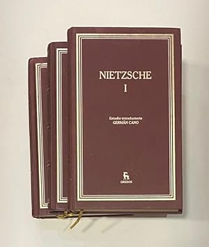 Nietzsche. Tomos I, II y III.