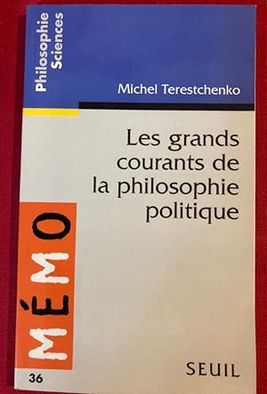 Bild des Verkufers fr Les Grands Courants de la Philosophie Politique. zum Verkauf von Plurabelle Books Ltd