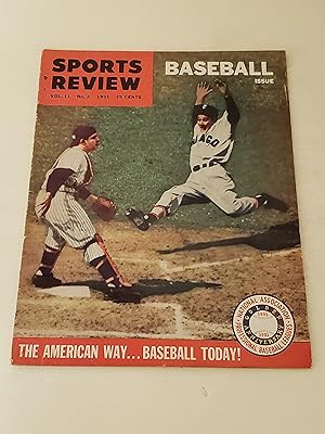 Seller image for 1951 Sports Review Baseball Issue: Baseball Today - 1950 MVP Awards - U.S. Defeat Japan in Global Series - All Time, All American Baseball Team - 1950 Records for sale by rareviewbooks
