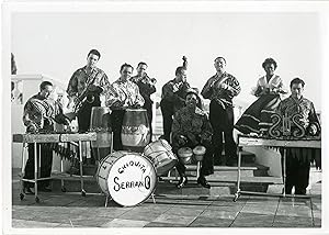 "Chiquita SERRANO et son Ensemble Cubain" Photo de presse originale A. TRAVERSO Cannes années 50