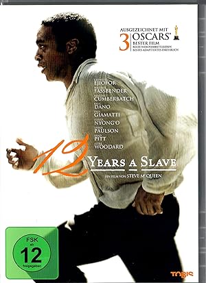 Bild des Verkufers fr 12 Years A Slave - Ausgezeichnet mir 3 Oscars; DVD - Laufzeit ca. 129 Minuten zum Verkauf von Walter Gottfried