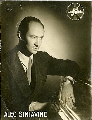 "Alec SINIAVINE" Photo promo originale COLUMBIA / Photo STUDIO HARCOURT (1945)