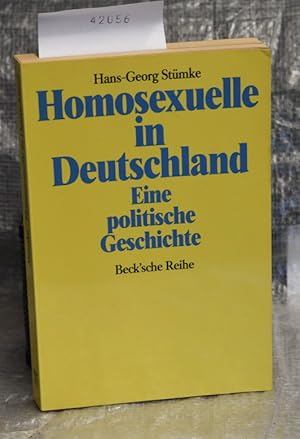 Bild des Verkufers fr Homosexuelle in Deutschland - Eine politische Geschichte - Mit 17 Abbildungen und 7 Tabellen (= Beck'sche Reihe BsR375) zum Verkauf von Antiquariat Hoffmann