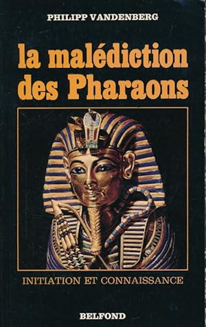 Imagen del vendedor de La maldiction des pharaons a la venta por LIBRAIRIE GIL-ARTGIL SARL