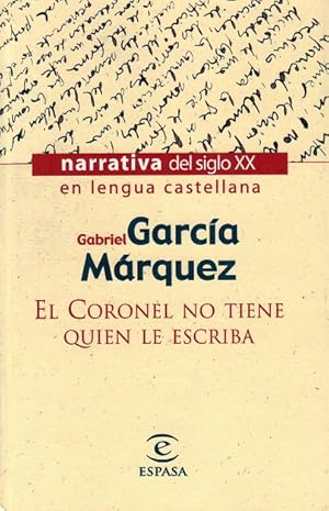 Imagen del vendedor de Coronel no tiene quien le escriba, El. a la venta por La Librera, Iberoamerikan. Buchhandlung