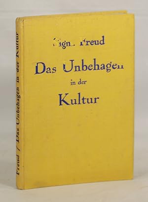 Seller image for Das Unbehagen in der Kultur [= The Uneasiness in Civilization] [Civilization and its Discontents] for sale by Evening Star Books, ABAA/ILAB