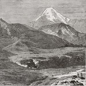 Mount Kazbek or Mount Kazbegi is a dormant stratovolcano of the Caucasus, located in Georgiain As...