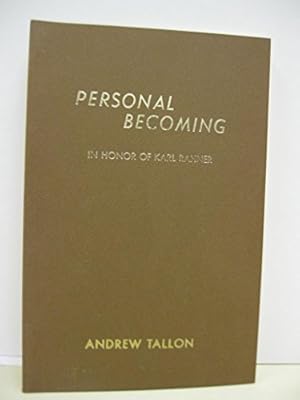 Seller image for Personal Becoming: In Honor of Karl Rahner at 75 for sale by WeBuyBooks