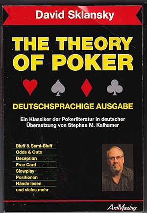 Bild des Verkufers fr The Theory of Poker (deutschsprachige Ausgabe9 zum Verkauf von Kultgut