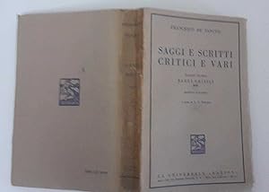 Imagen del vendedor de Saggi e scritti critici e vari. Volume quarto. Saggi critici a la venta por librisaggi