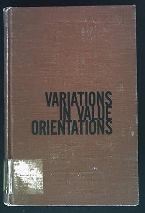 Seller image for Variations in value Orientations. for sale by books4less (Versandantiquariat Petra Gros GmbH & Co. KG)