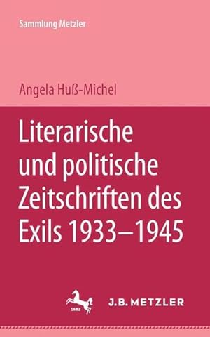 Bild des Verkufers fr Literarische und politische Zeitschriften des Exils 1933-1945 zum Verkauf von Berliner Bchertisch eG