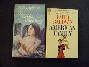 Seller image for 2 Faith Baldwin PBs The Golden Shoestring; American Family for sale by Joseph M Zunno