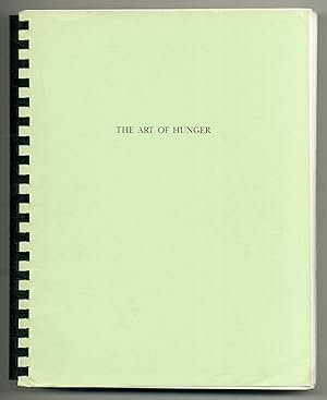Bild des Verkufers fr The Art of Hunger: Essays, Prefaces, Interviews zum Verkauf von Between the Covers-Rare Books, Inc. ABAA