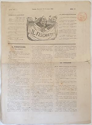 IL FISCHIETTO TORINO MARTEDI 13 OTTOBRE 1863,