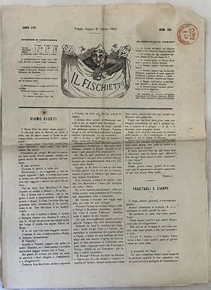 IL FISCHIETTO SABATO 27 AGOSTO 1864,