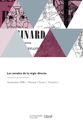 Immagine del venditore per Les Annales de la R�gie Directe: Revue Internationale (Paperback or Softback) venduto da BargainBookStores