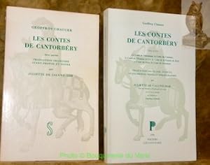 Image du vendeur pour Les contes de Cantorbry. 1re Partie. Le prologue gnral, le conte du chevalier, le conte du meunier, le conte du prtre des nonnes. Traduction franaise, avant-propos et notes par Juliette de Caluw-Dor. 2me Partie. Le conte de l'intendant, le conte du cuisinier, le conte de l'homme de loi, le conte de la femme de Bath, le conte du frre, le conte du semoneur. Traduction franaise, notices, avant-propos, notes et bibliographie par Juliette de Caluw-Dor. Avec le texte anglais de l'dition de John Hurt Fisher. mis en vente par Bouquinerie du Varis