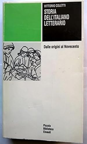 Immagine del venditore per Storia Dell'italiano Letterario. Dalle Origini Al Novecento venduto da Piazza del Libro