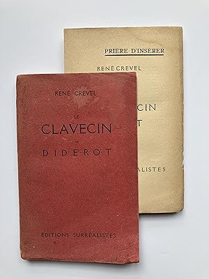 Le Clavecin de Diderot [ ENVOI de l' Auteur ]