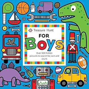 Seller image for Treasure Hunt for Boys: Over 500 Hidden Pictures to Search For, Sort and Count for sale by WeBuyBooks