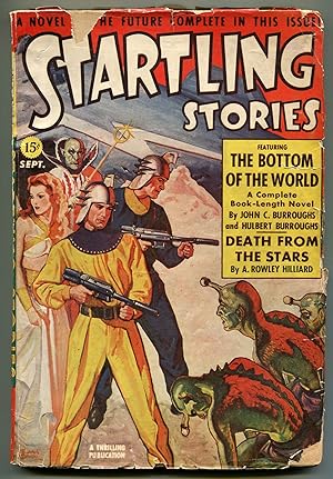 Bild des Verkufers fr [Pulp Magazine]: Startling Stories - Vol. 6, No. 2, September 1941 zum Verkauf von Between the Covers-Rare Books, Inc. ABAA