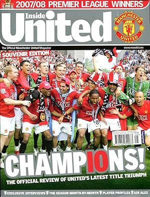 Inside United : Souvenir Edition : 2007/08 Premier League Winners