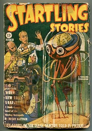 Bild des Verkufers fr [Pulp Magazine]: Startling Stories - Vol. 3, No. 2, March 1940 zum Verkauf von Between the Covers-Rare Books, Inc. ABAA