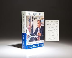 Bild des Verkufers fr All The Best, George Bush; My Life In Letters And Other Writings zum Verkauf von The First Edition Rare Books, LLC