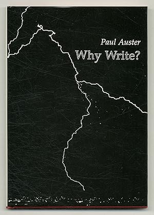 Seller image for Why Write for sale by Between the Covers-Rare Books, Inc. ABAA