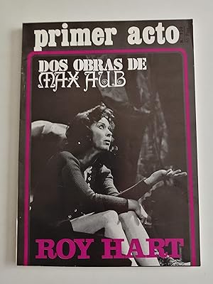 Imagen del vendedor de Primer acto : revista del teatro. N 130, marzo 1971 : Dos obras de Max Aub ; Roy Hart a la venta por Perolibros S.L.