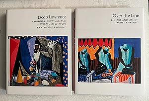 Seller image for The Complete Jacob Lawrence: Over the Line: The Art and Life of Jacob Lawrence; Paintings, Drawings, and Murals (1935-1999): A Catalogue Raisonn (Two volume set) for sale by Aeon Bookstore