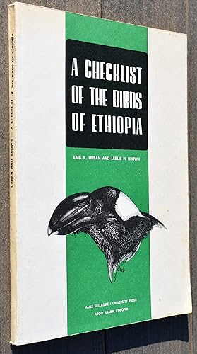 Bild des Verkufers fr A Checklist Of The Birds Of Ethiopia zum Verkauf von Dodman Books