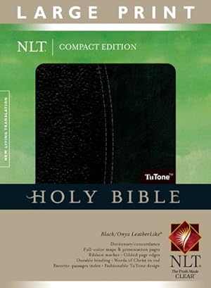 Bild des Verkufers fr Large Print Compact Bible-NLT (Compact Edition: Nltse) zum Verkauf von WeBuyBooks