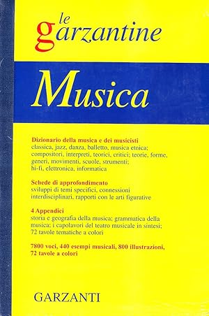 Seller image for Enciclopedia della musica for sale by librisaggi