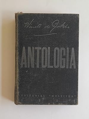 Bild des Verkufers fr Antologa ( Cantoral ,  Oniromancia ,  El valle pierde su atmsfera  y otros poemas). Prlogo de Juan de Luigi (1901-1960). zum Verkauf von Apartirdecero