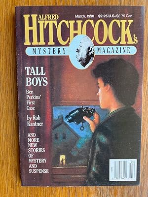 Image du vendeur pour Alfred Hitchcock's Mystery Magazine March 1990 mis en vente par Scene of the Crime, ABAC, IOBA