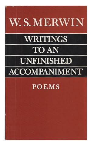 Seller image for Writings to an Unfinished Accompaniment for sale by Arundel Books