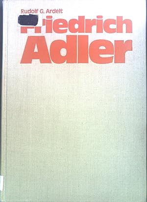 Bild des Verkufers fr Friedrich Adler : Probleme e. Persnlichkeitsentwicklung um d. Jahrhundertwende. zum Verkauf von books4less (Versandantiquariat Petra Gros GmbH & Co. KG)