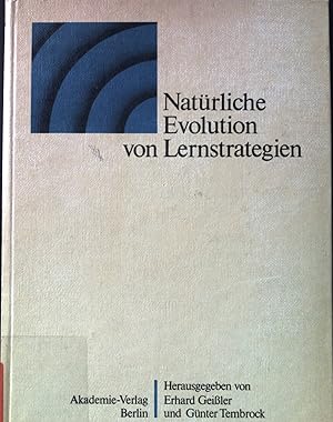 Seller image for Natrliche Evolution von Lernstrategien. for sale by books4less (Versandantiquariat Petra Gros GmbH & Co. KG)