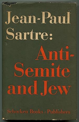 Bild des Verkufers fr Anti-Semite and Jew zum Verkauf von Between the Covers-Rare Books, Inc. ABAA