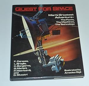 Bild des Verkufers fr Quest For Space: Man's Greatest Adventure - The Facts, The Madness, The Technology zum Verkauf von Bibliomadness