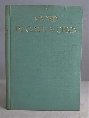 Imagen del vendedor de Madrid, de Corte a Checa. Foxa. 1962 a la venta por EL DESVAN ANTIGEDADES