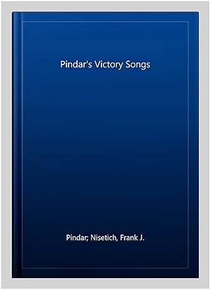 Bild des Verkufers fr Pindar's Victory Songs zum Verkauf von GreatBookPrices