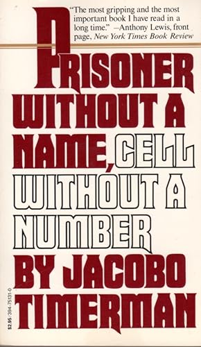 Seller image for Prisoner Without A Name, Cell Without A Number for sale by Clausen Books, RMABA