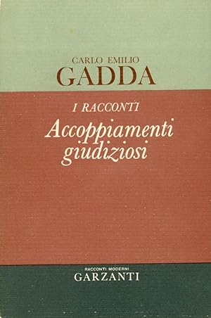 Bild des Verkufers fr I Racconti. Accoppiamenti giudiziosi 1824-1958 zum Verkauf von Studio Bibliografico Marini